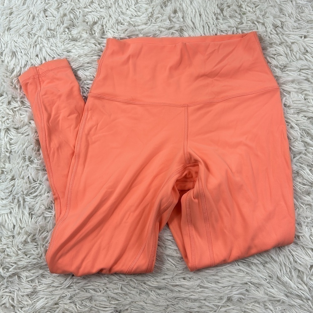 Lululemon Align High-Rise Pant 25" Sunny Coral